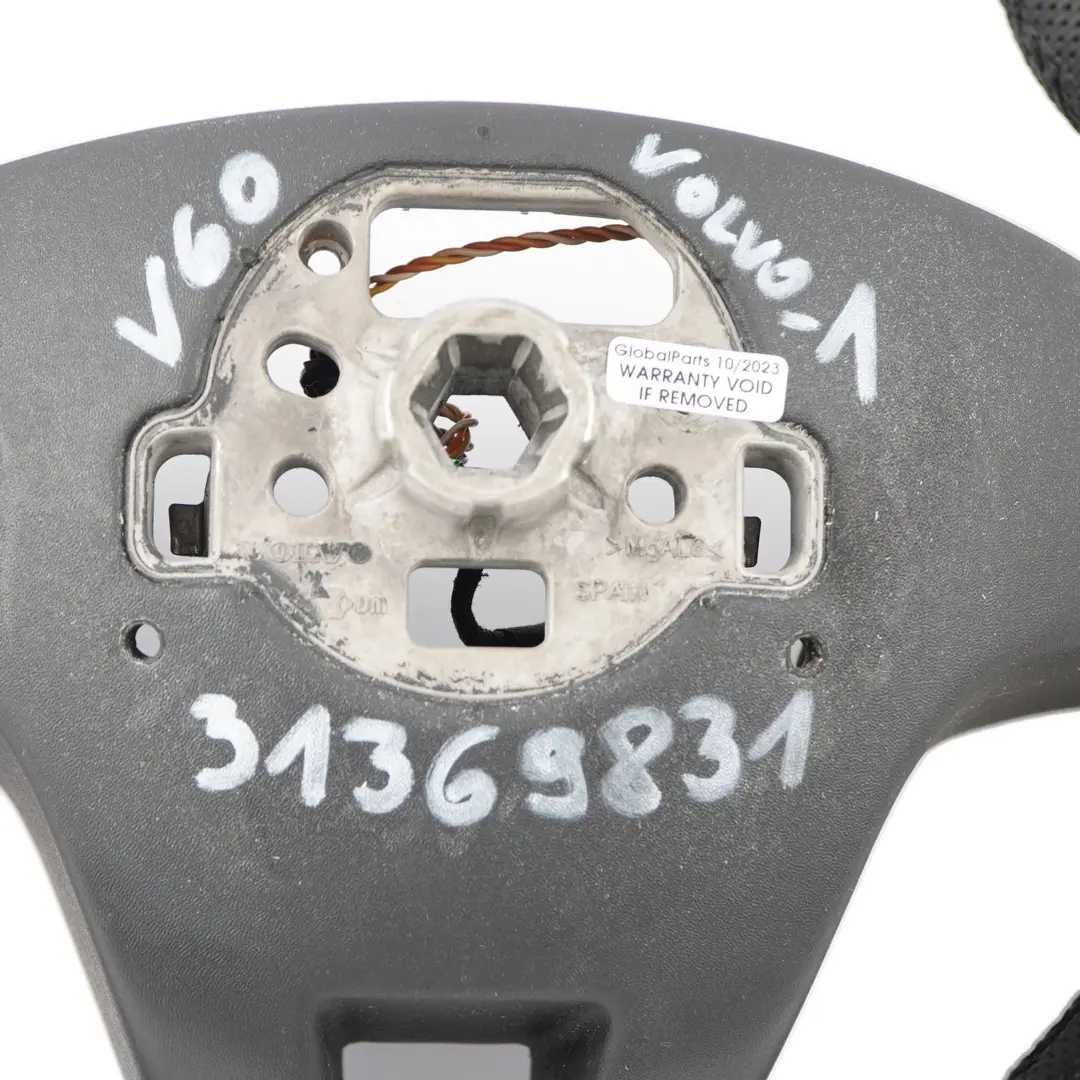 NEU Schwarzes Lederlenkrad Multifunktion für Volvo V60 S60 XC60 V70 mit Teilenummer 31369831 Volvo V60 S60 XC60 V70 NEU Schwarzes Lederlenkrad Multifunktion - SKU 31369831-1 - Teilenummer 31369831