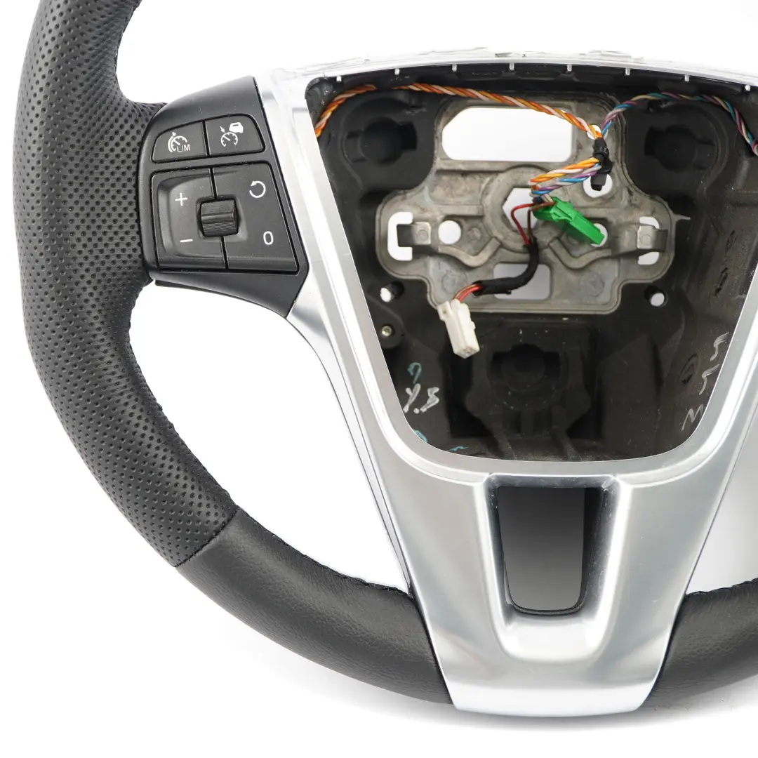 NUOVO volante in pelle nera multifunzione Volvo V60 S60 XC60 V70 - SKU 31369831-1 - Numero di parte 31369831
