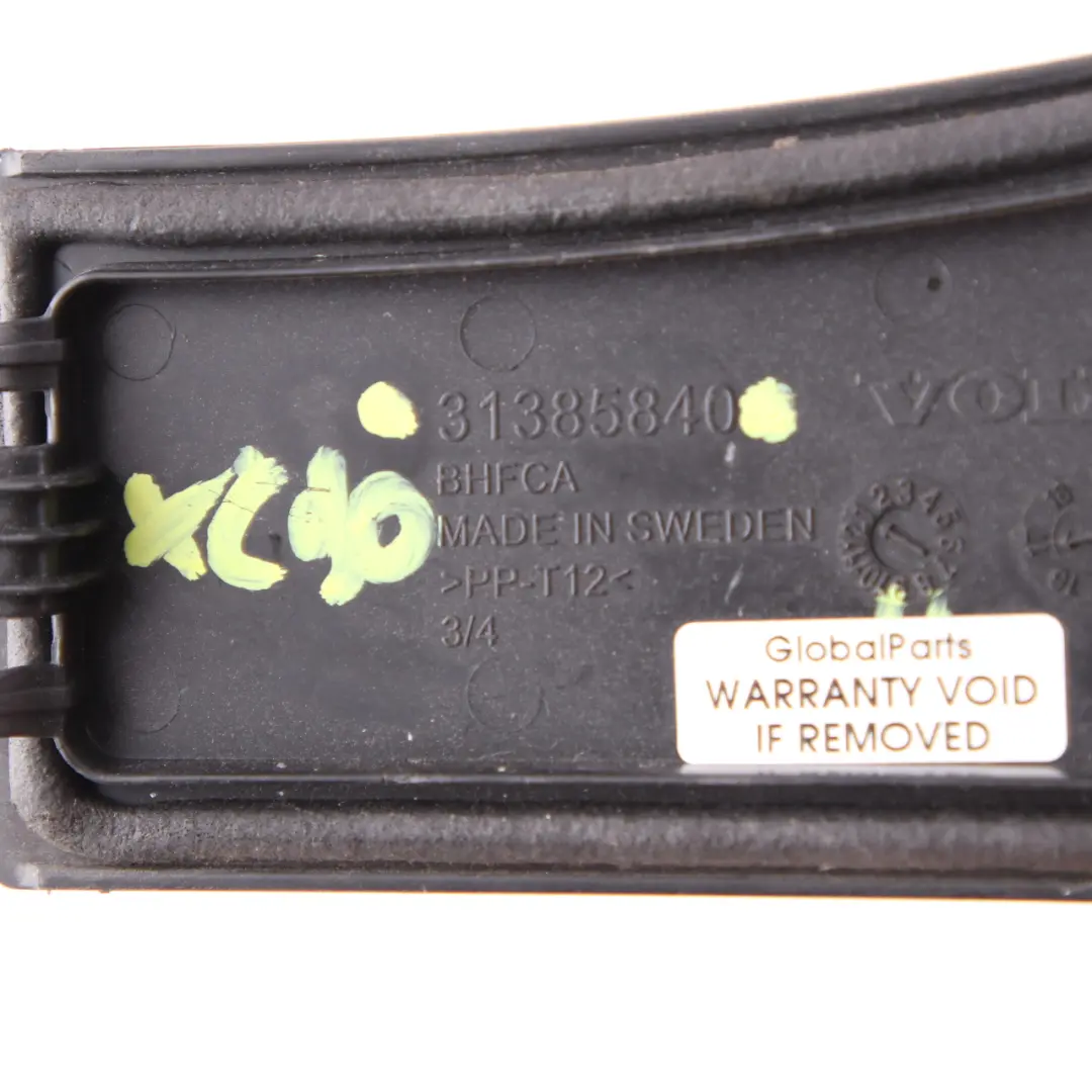 Bay Part Trim Bracket to VOLVO XC90 Engine with Part number 31385840 VOLVO XC90 Engine Bay Part Trim Bracket - SKU 31385840 - Part number 31385840