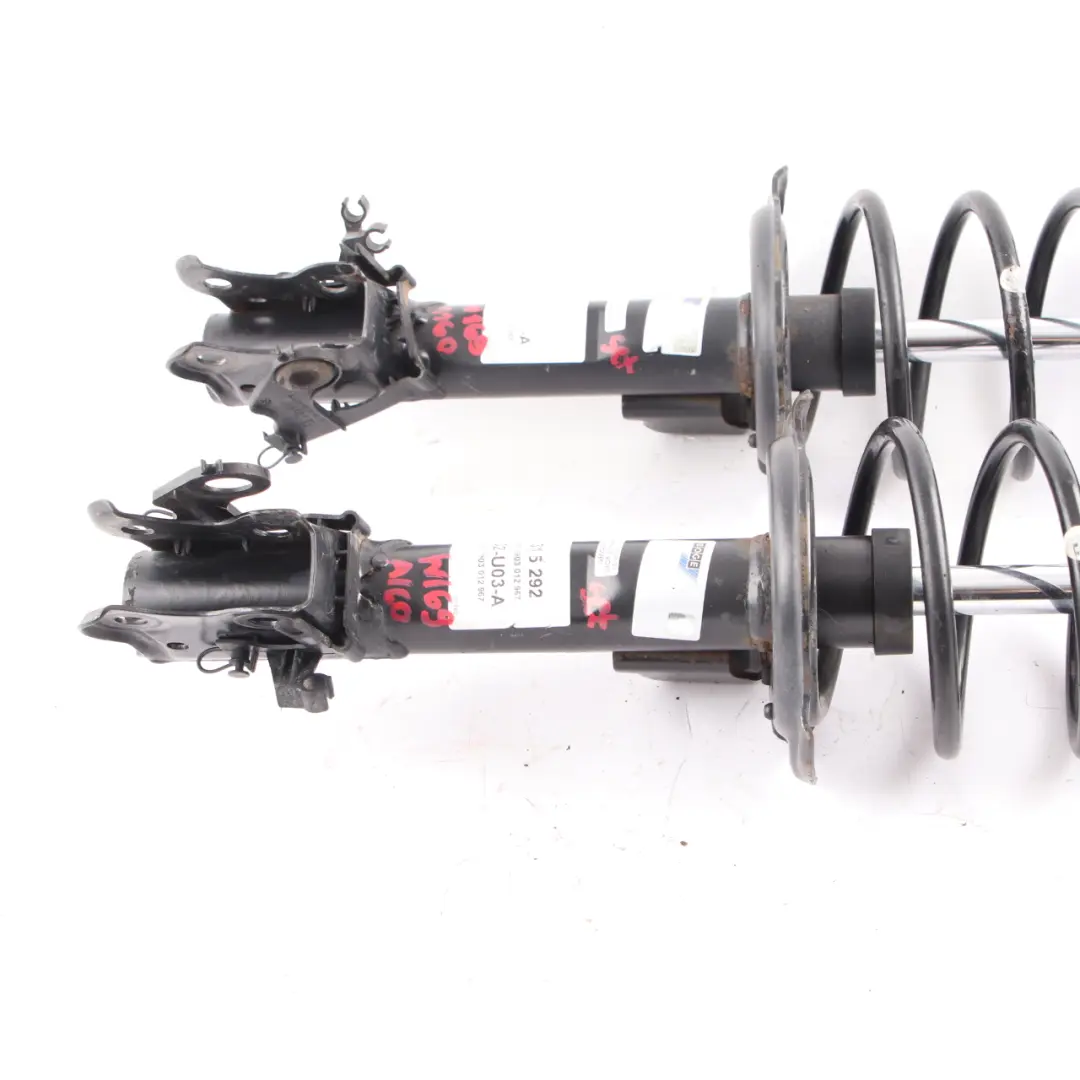 Strut Sachs Rear Left Right Shock Absorber Set to Mercedes W169 Spring with Part number 315 292 Mercedes W169 Spring Strut Sachs Rear Left Right Shock Absorber Set - SKU 315 292 - Part number 315 292