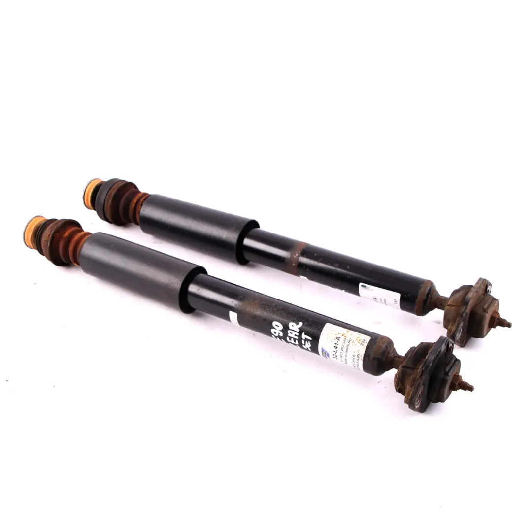 Boge Rear Left Right N/O/S Shock Absorber Spring Strut Set to BMW E90 E92 with Part number 32-L41-A BMW E90 E92 Boge Rear Left Right N/O/S Shock Absorber Spring Strut Set - SKU 32-L41-A - Part number 32-L41-A