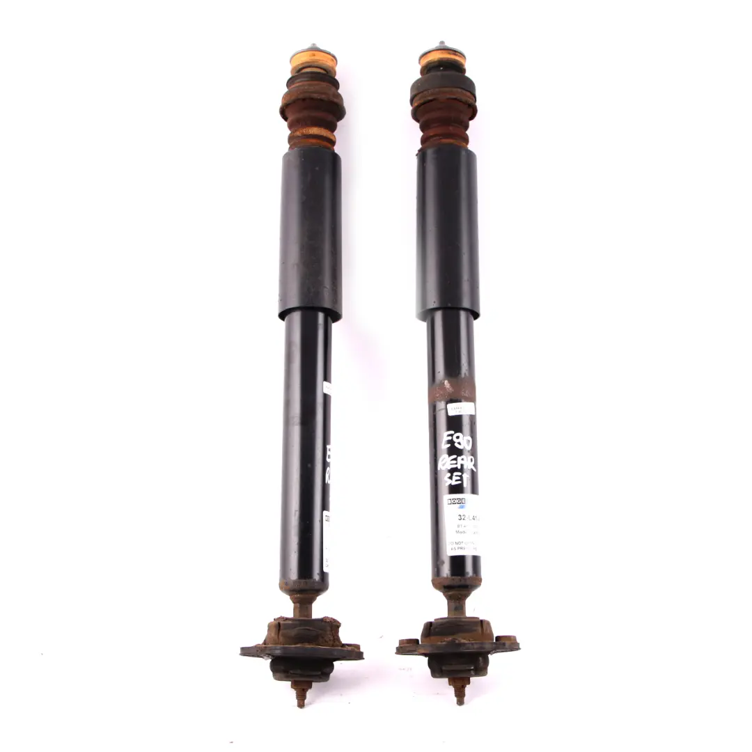 Boge Rear Left Right N/O/S Shock Absorber Spring Strut Set to BMW E90 E92 with Part number 32-L41-A BMW E90 E92 Boge Rear Left Right N/O/S Shock Absorber Spring Strut Set - SKU 32-L41-A - Part number 32-L41-A