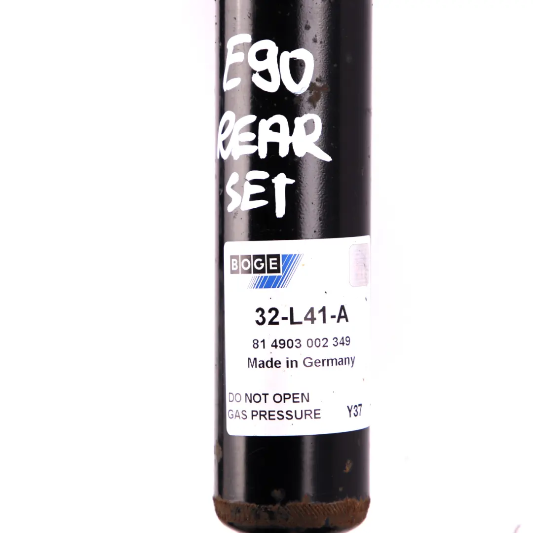 Boge Rear Left Right N/O/S Shock Absorber Spring Strut Set to BMW E90 E92 with Part number 32-L41-A BMW E90 E92 Boge Rear Left Right N/O/S Shock Absorber Spring Strut Set - SKU 32-L41-A - Part number 32-L41-A