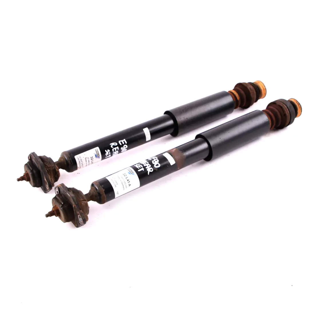 Boge Rear Left Right N/O/S Shock Absorber Spring Strut Set to BMW E90 E92 with Part number 32-L41-A BMW E90 E92 Boge Rear Left Right N/O/S Shock Absorber Spring Strut Set - SKU 32-L41-A - Part number 32-L41-A