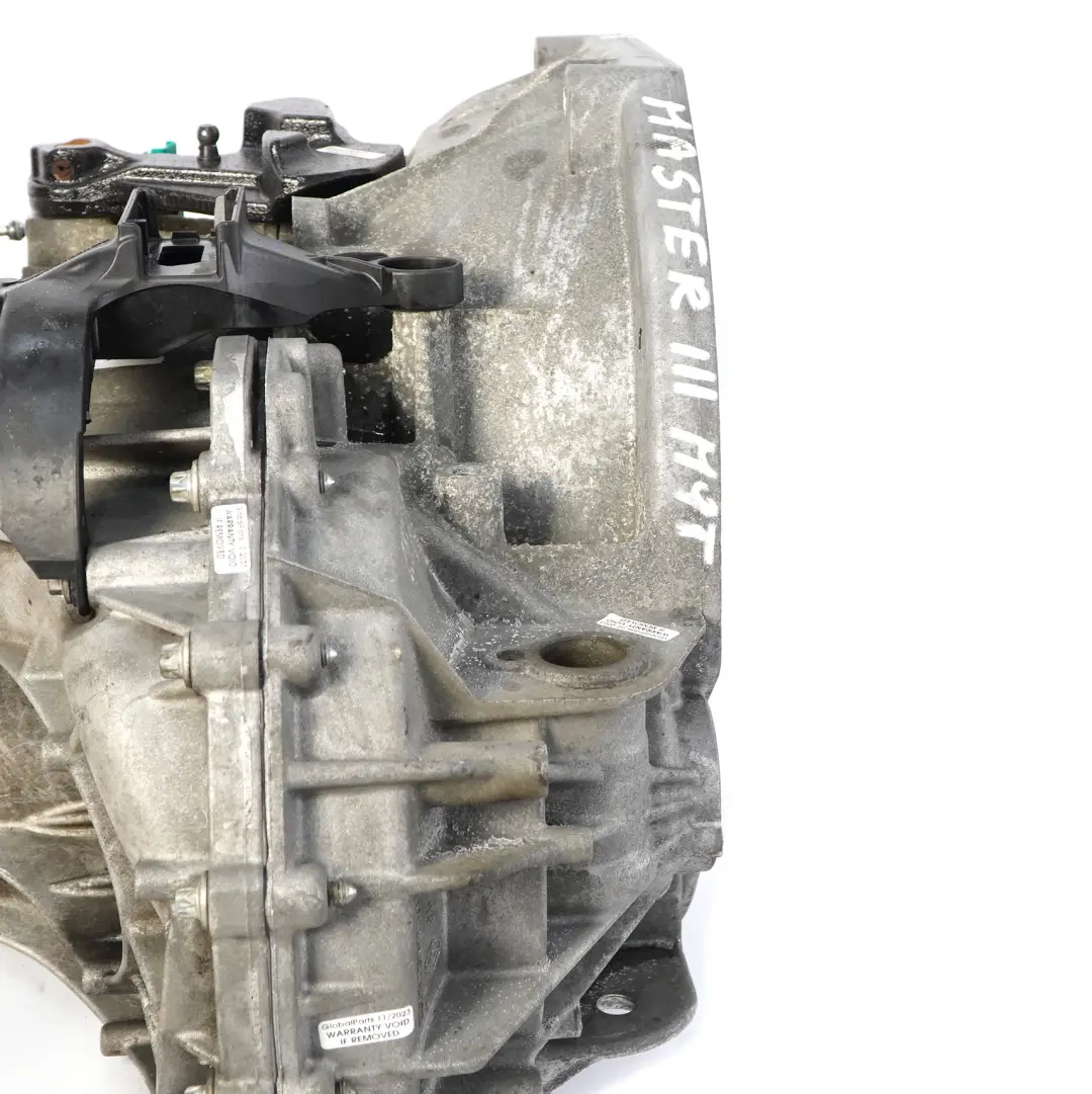 Boîte vitesses manuelle PF6056 BVM6 GARANTIE pour Renault Master III Opel Movano B à propos du numéro de pièce 320108603R Renault Master III Opel Movano B Boîte vitesses manuelle PF6056 BVM6 GARANTIE - SKU 320108603R - Numéro de pièce 320108603R