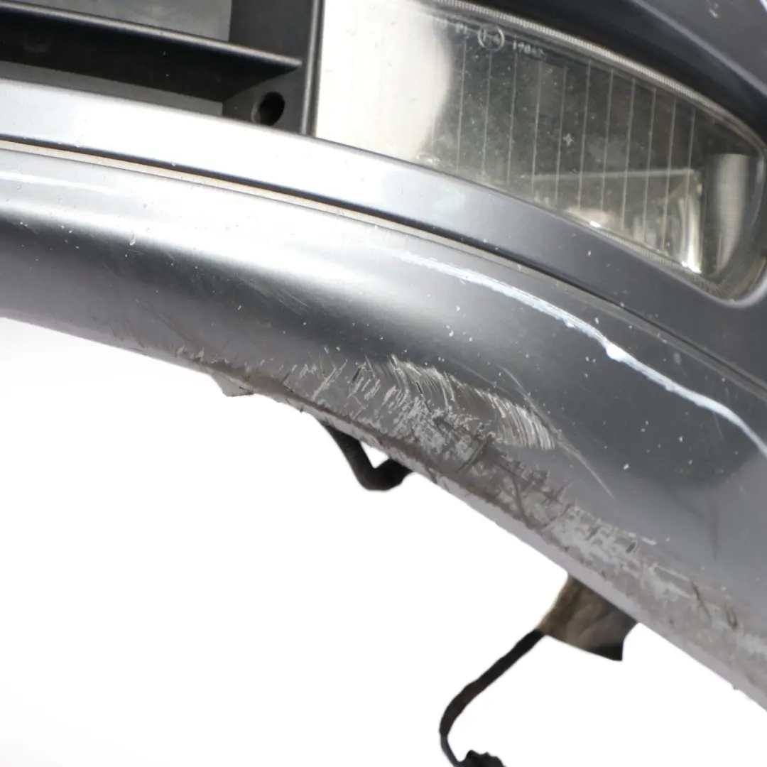 Saab 9-3 Front Bumper Trim Panel Covering Grey 2003-2007 Pre Facelift Version - SKU 32016138-GREY - Part number 32016138