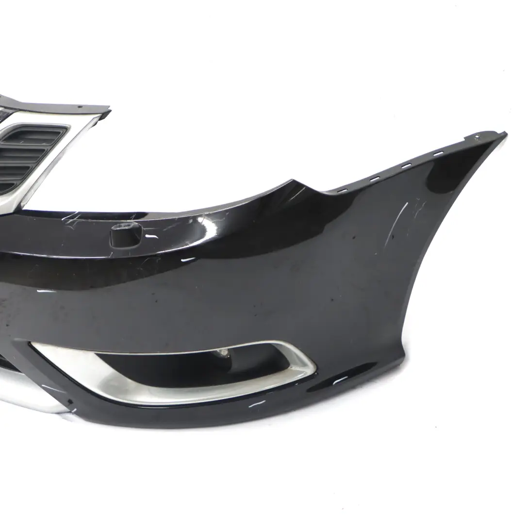 Front Bumper Trim Panel Covering Black 2008-2012 Facelift Version to Saab 9-3 with Part number 32016149 Saab 9-3 Front Bumper Trim Panel Covering Black 2008-2012 Facelift Version - SKU 32016149-BLK - Part number 32016149