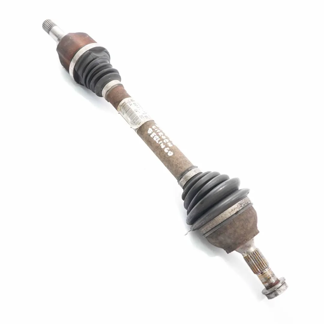 Shaft Citroen Berlingo Peugeot Partner Front Axle Left N/S Output to Drive with Part number 3272LW Drive Shaft Citroen Berlingo Peugeot Partner Front Axle Left N/S Output - SKU 3272LW - Part number 3272LW