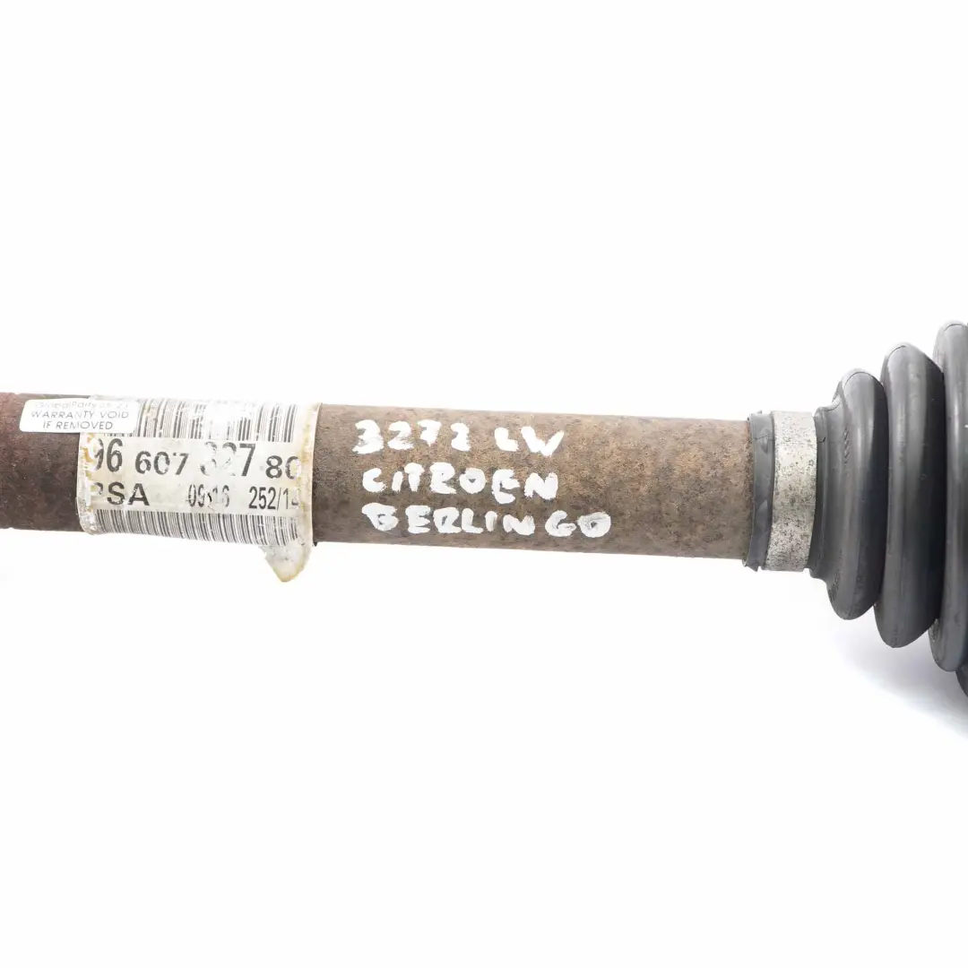 Drive Shaft Citroen Berlingo Peugeot Partner Front Axle Left N/S Output - SKU 3272LW - Part number 3272LW