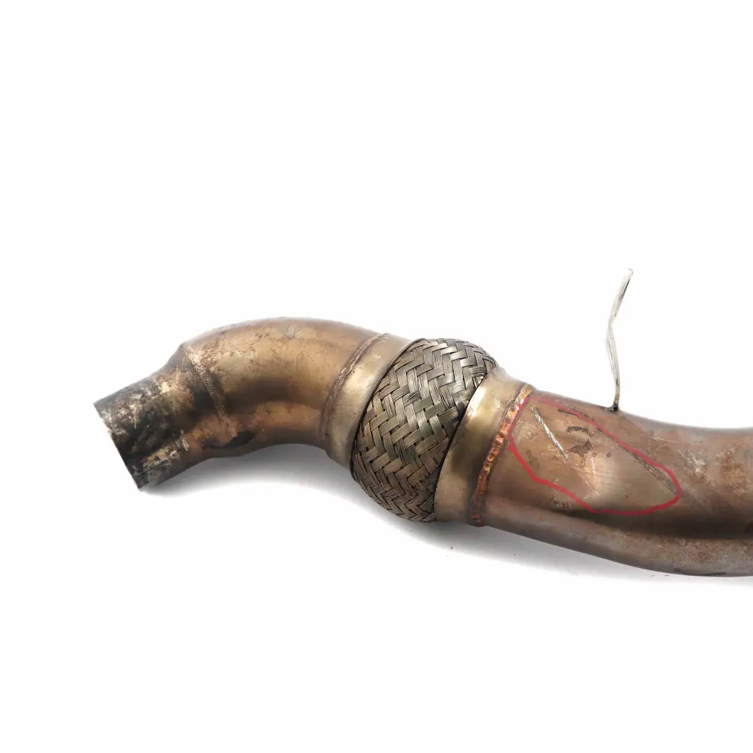 BMW E60 E90 325d 330d 525d 530d M57N2 Turbo Decat Catless Descente - SKU 330d 530d M57N2 Downpipe-1 - Numéro de pièce 330d 530d M57N2 Downpipe