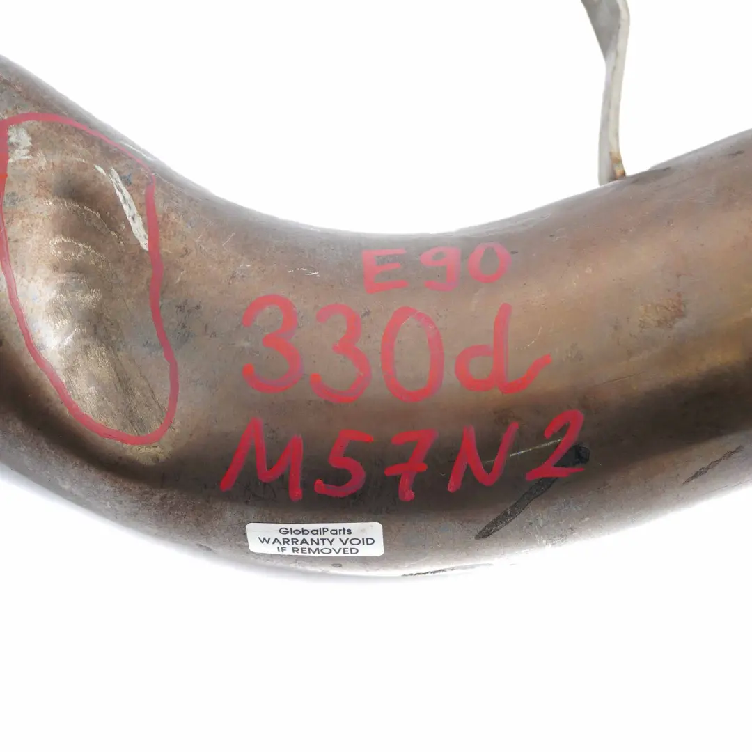 BMW E60 E90 325d 330d 525d 530d M57N2 Turbo Decat Catless Descente - SKU 330d 530d M57N2 Downpipe-1 - Numéro de pièce 330d 530d M57N2 Downpipe