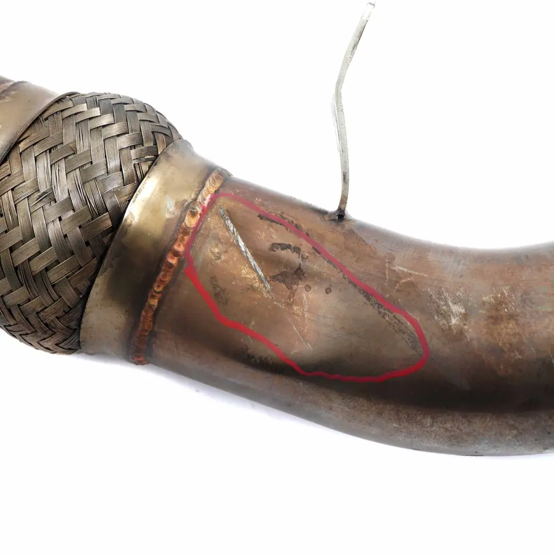 BMW E60 E90 325d 330d 525d 530d M57N2 Turbo Decat Catless Descente - SKU 330d 530d M57N2 Downpipe-1 - Numéro de pièce 330d 530d M57N2 Downpipe