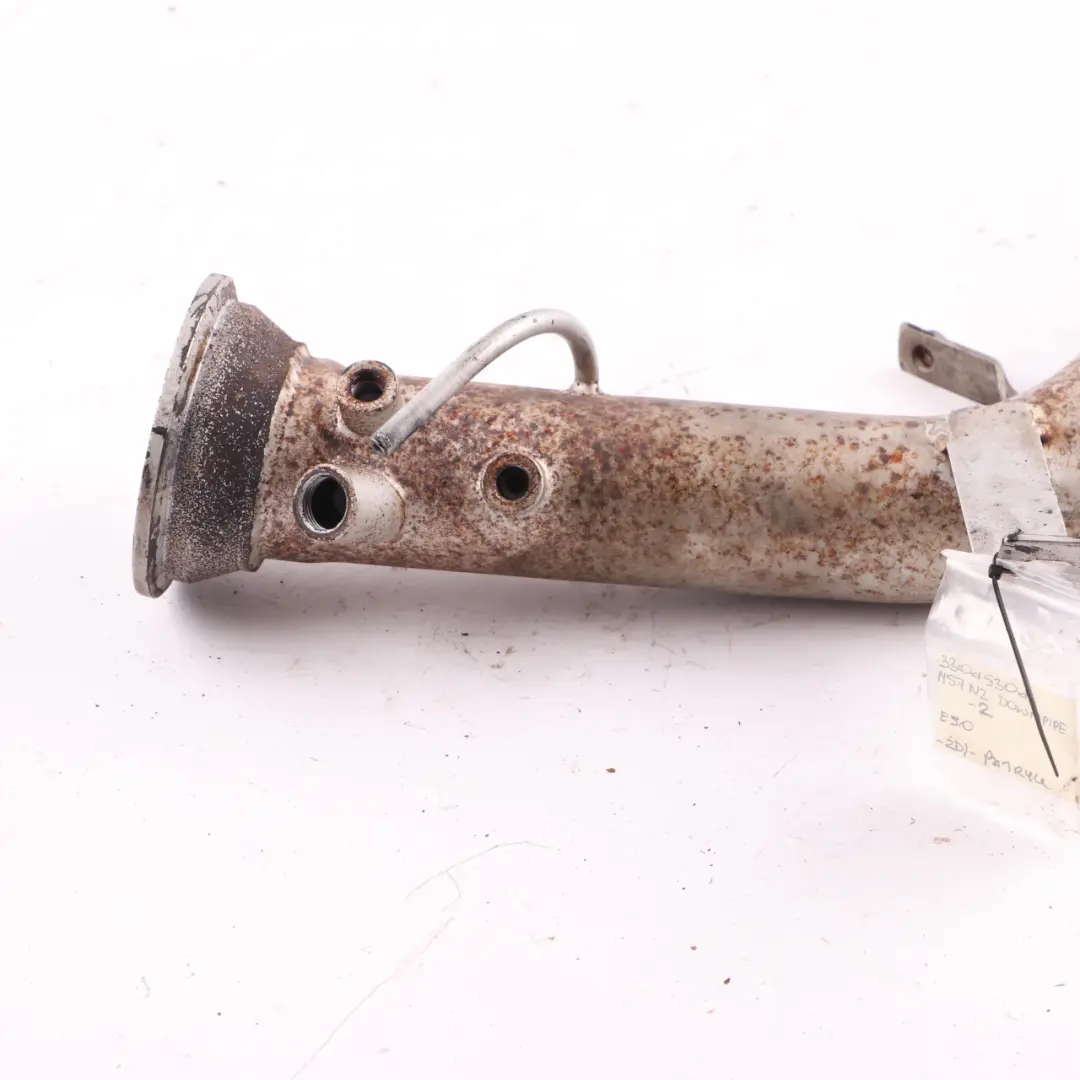 M57N2 Exhaust Turbo Decat Catless Downpipe to BMW E60 E90 325d 330d 525d 530d with Part number 330D-530D-M57N2-DOWNPIPE-2 BMW E60 E90 325d 330d 525d 530d M57N2 Exhaust Turbo Decat Catless Downpipe - SKU 330D-530D-M57N2-DOWNPIPE-2 - Part number 330D-530D-M57N2-DOWNPIPE-2