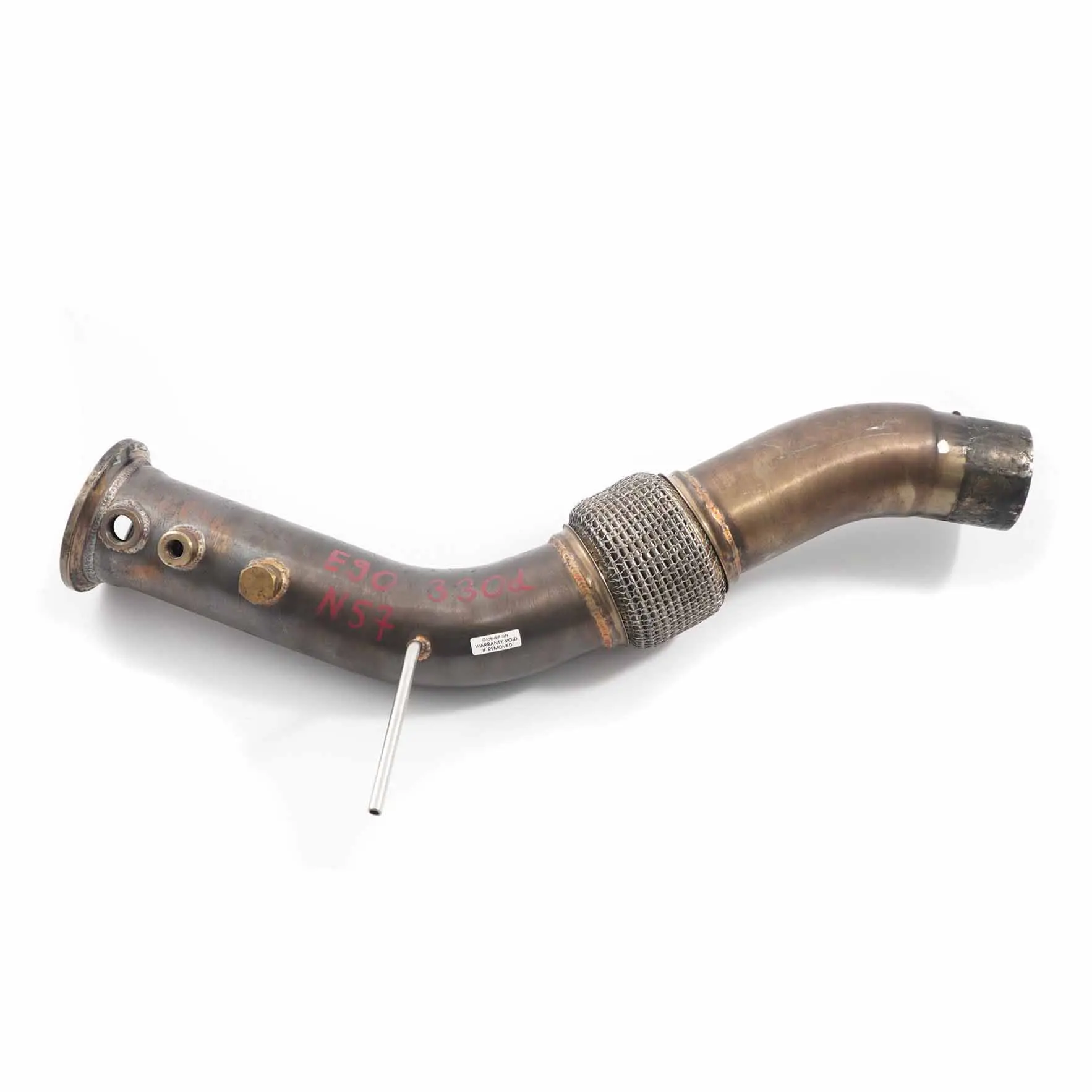 BMW E90 E91 LCI 330d N57 Uitlaat Turbo Decat Downpipe ARM Performance
