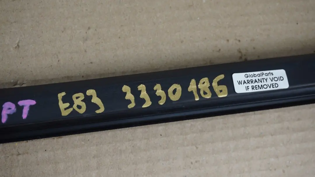 BMW X3 er E83 Schachtabdichtung innen Tür hinten rechts 5135 - SKU 3330186 - Teilenummer 51353330186