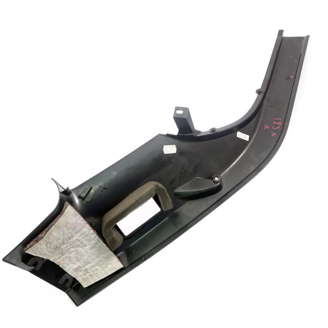 Blende Abdeckung D Säule Hinten Rechts Schwarz für BMW X3 er E83 LCI mit Teilenummer 3330450 BMW X3 er E83 LCI Blende Abdeckung D Säule Hinten Rechts Schwarz - SKU 3330450-1 - Teilenummer 3330450
