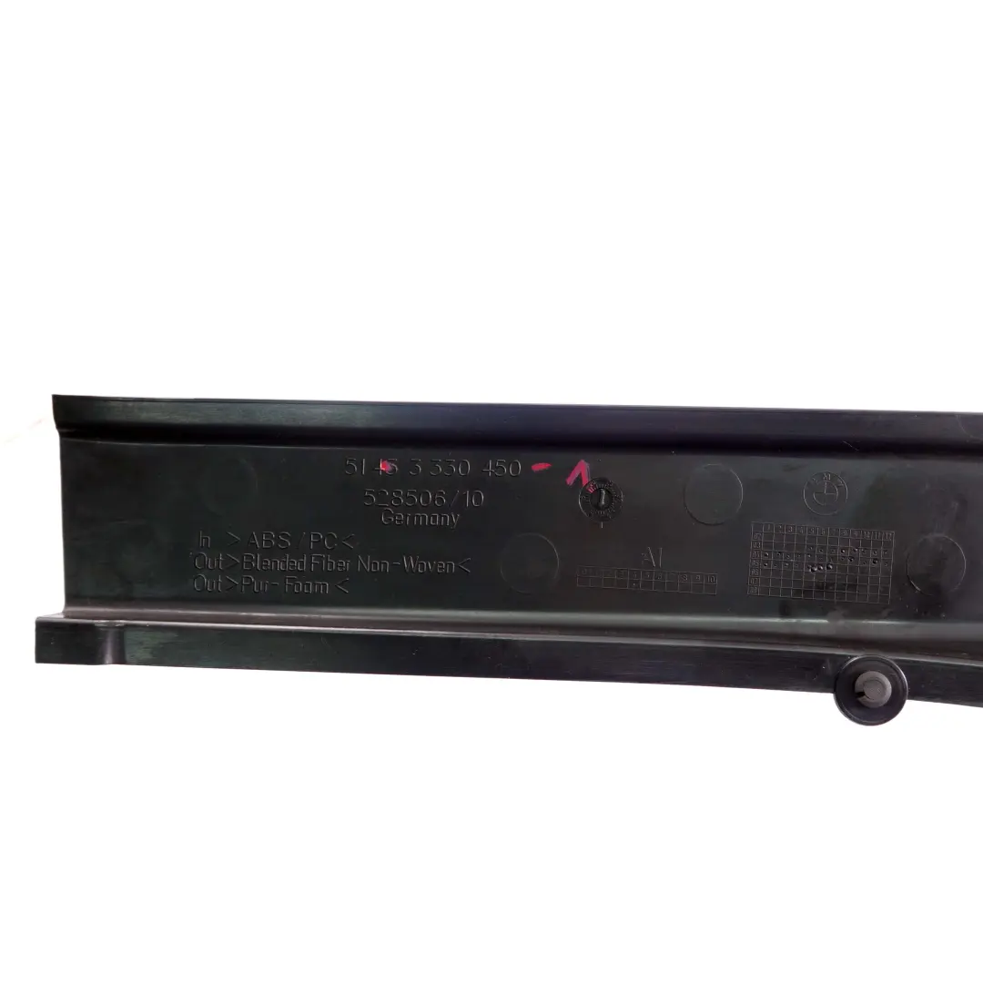 BMW X3 Series E83 Cover Column D Windscreen Window Trim Right Black - SKU 3330450-1 - Part number 3330450