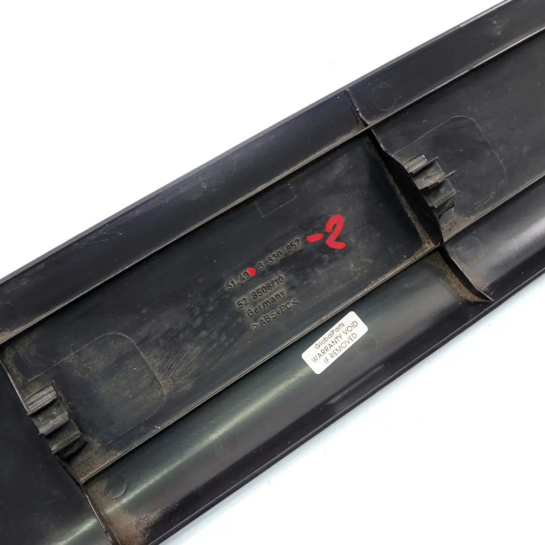 BMW X3 E83 Revetement de Hayon Haut Anthracite 5149 - SKU 3330857-2 - Numéro de pièce 3330857
