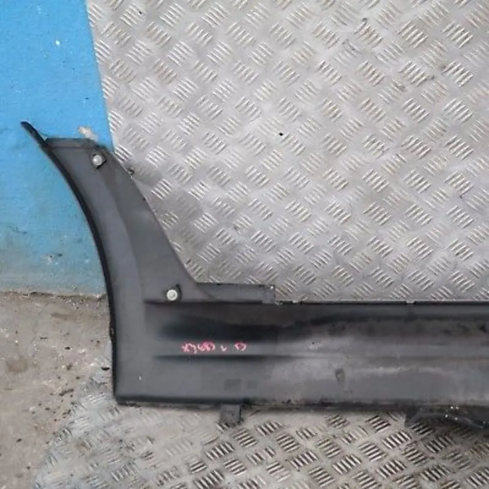 BMW X3 Series E83 Door Sill Cover Skirt Left N/S Titansilber Titan Silver - 354 - SKU 3330865-TS - Part number 51713330865