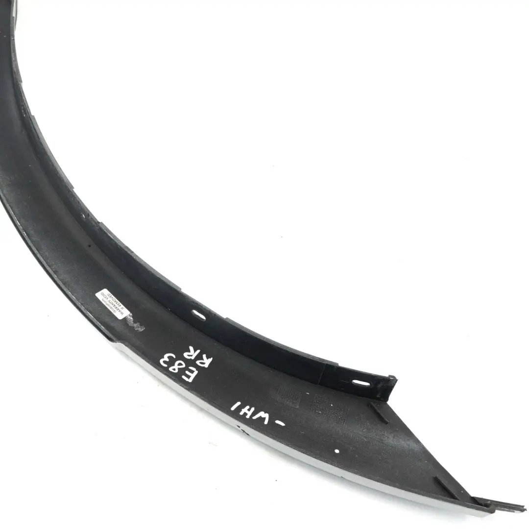 Enjoliveur passage roue Panneau habillage arriere droit Peint pour BMW X3 E83 à propos du numéro de pièce 3330868 BMW X3 E83 Enjoliveur passage roue Panneau habillage arriere droit Peint - SKU 3330868-WHI - Numéro de pièce 3330868