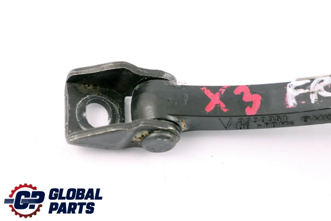 E83N LCI Fermo Freno Portiera Anteriore Sinistro Destro per BMW X3 E83 con numero di parte 3330951 BMW X3 E83 E83N LCI Fermo Freno Portiera Anteriore Sinistro Destro - SKU 3330951 - Numero di parte 3330951