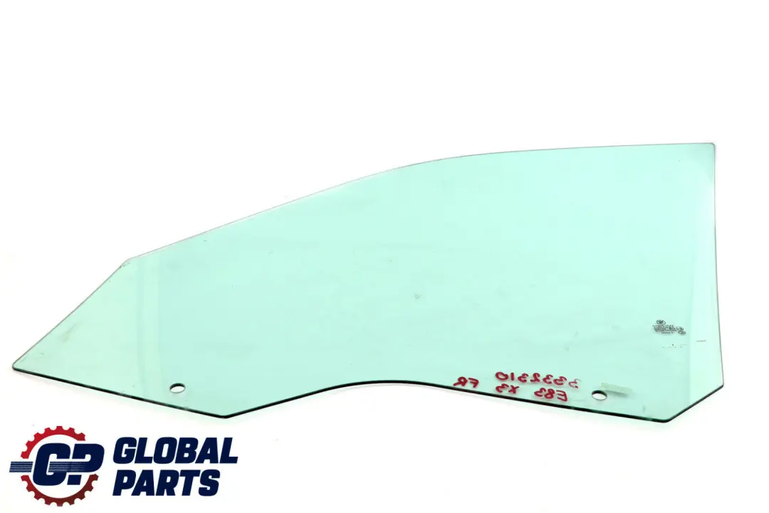 Vitre Latérale De Porte Avant Droite Verre Vert AS2 pour BMW X3 E83 à propos du numéro de pièce 3332310 BMW X3 E83 Vitre Latérale De Porte Avant Droite Verre Vert AS2 - SKU 3332310 - Numéro de pièce 3332310