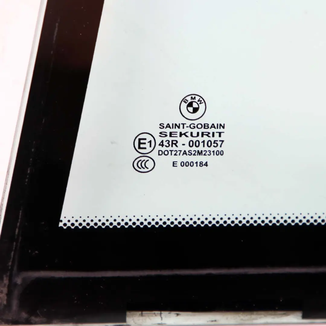 BMW X3 E83 Rear Left Side Fixed Glass Green Window AS2 N/S - SKU 3332819 - Part number 3332819