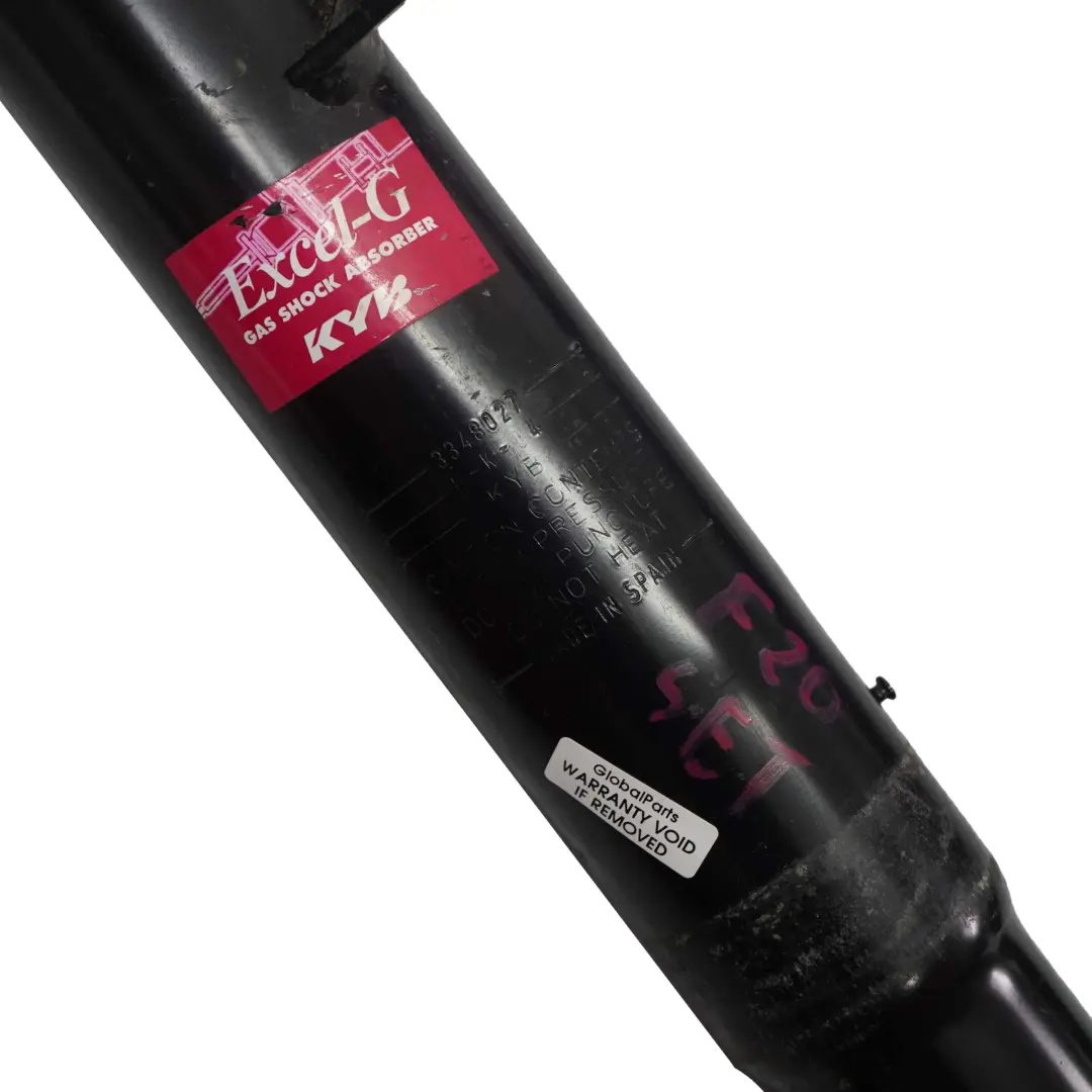 KYB Excel-G Front Left Right Shock Absorber Spring Strut Set to BMW F20 with Part number 3348027 BMW F20 KYB Excel-G Front Left Right Shock Absorber Spring Strut Set - SKU 3348027 - Part number 3348027