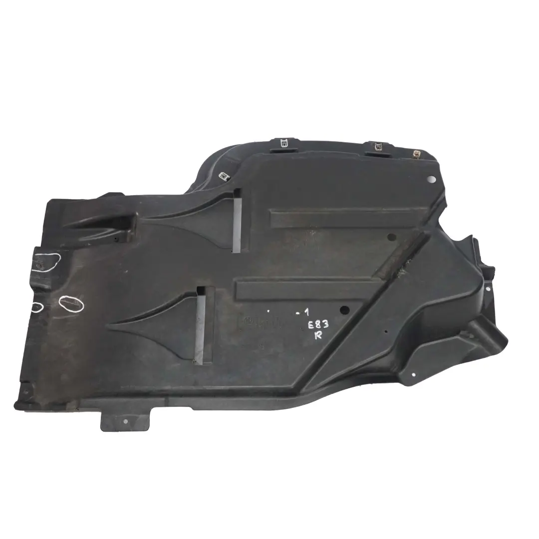 Panneau de protection de bas de caisse pour reservoir droit pour BMW X3 E83 à propos du numéro de pièce 3400040 BMW X3 E83 Panneau de protection de bas de caisse pour reservoir droit - SKU 3400040-1 - Numéro de pièce 3400040