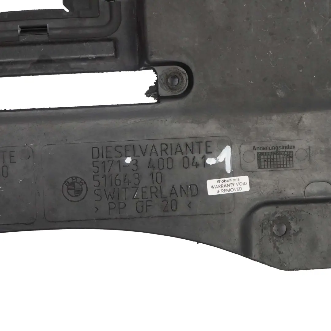 BMW X3 E83 Osłona Pod Silnik Diesel - SKU 3400041-1 - Numer Części 3400041