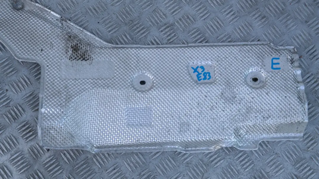BMW X3 E83 Placa Protección Térmica Derecha Soporte Motor - SKU 3400175 - Número de pieza 3400175