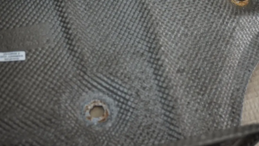 Silencer Heat Resistant Insulation Plate to BMW X3 Series E83 Rear with Part number 3400176 BMW X3 Series E83 Rear Silencer Heat Resistant Insulation Plate - SKU 3400176 - Part number 3400176