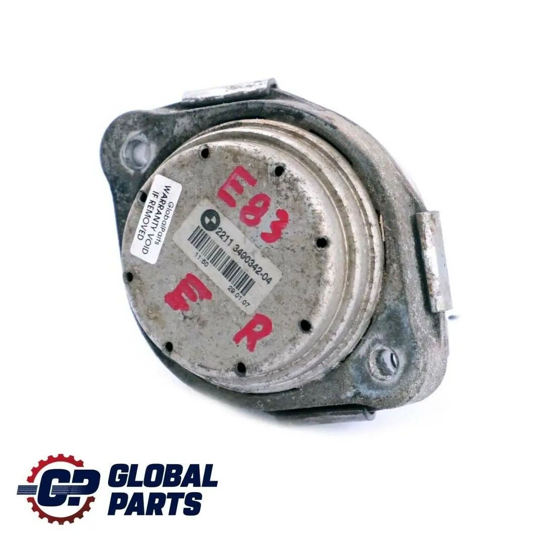 M47N2 Silentbloc Droit p Moteur pour BMW X3 Serie E83 2.0d à propos du numéro de pièce 3400342 BMW X3 Serie E83 2.0d M47N2 Silentbloc Droit p Moteur - SKU 3400342 - Numéro de pièce 3400342