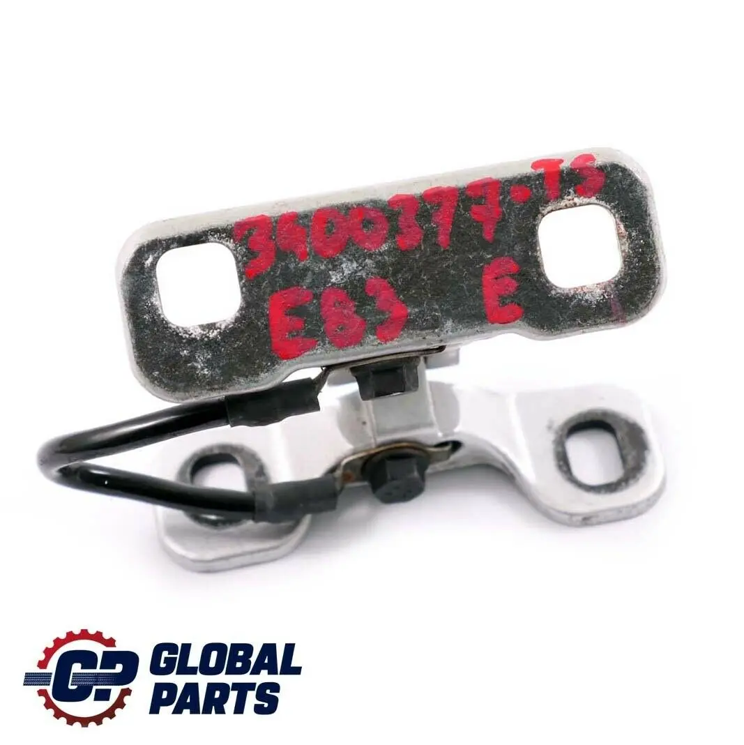 Boot Trunk Lid Tailgate Left Hinge Titansilber Silver para BMW X3 E83 con número de pieza 3400377 BMW X3 E83 Boot Trunk Lid Tailgate Left Hinge Titansilber Silver - SKU 3400377-TS - Número de pieza 3400377