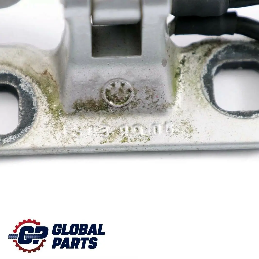 Maletero Tapa Portón Trasero Bisagra Titansilber Plata Derecha para BMW X3 E83 con número de pieza 3400378 BMW X3 E83 Maletero Tapa Portón Trasero Bisagra Titansilber Plata Derecha - SKU 3400378-TS - Número de pieza 3400378