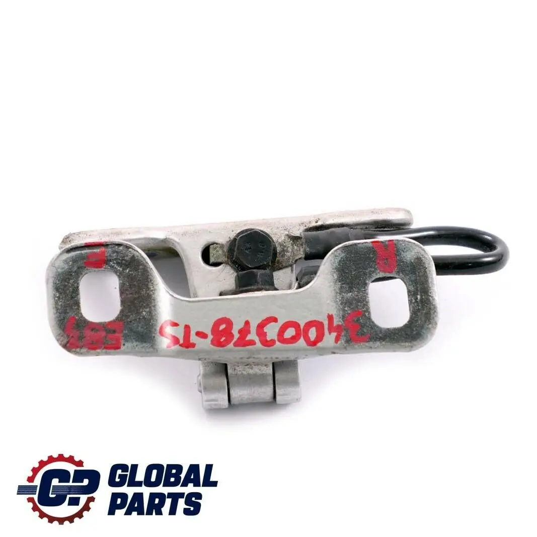 BMW X3 E83 Maletero Tapa Portón Trasero Bisagra Titansilber Plata Derecha - SKU 3400378-TS - Número de pieza 3400378