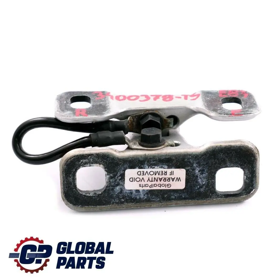 BMW X3 E83 Boot Trunk Lid Tailgate Hinge Titansilber Silver Right O/S - SKU 3400378-TS - Part number 3400378