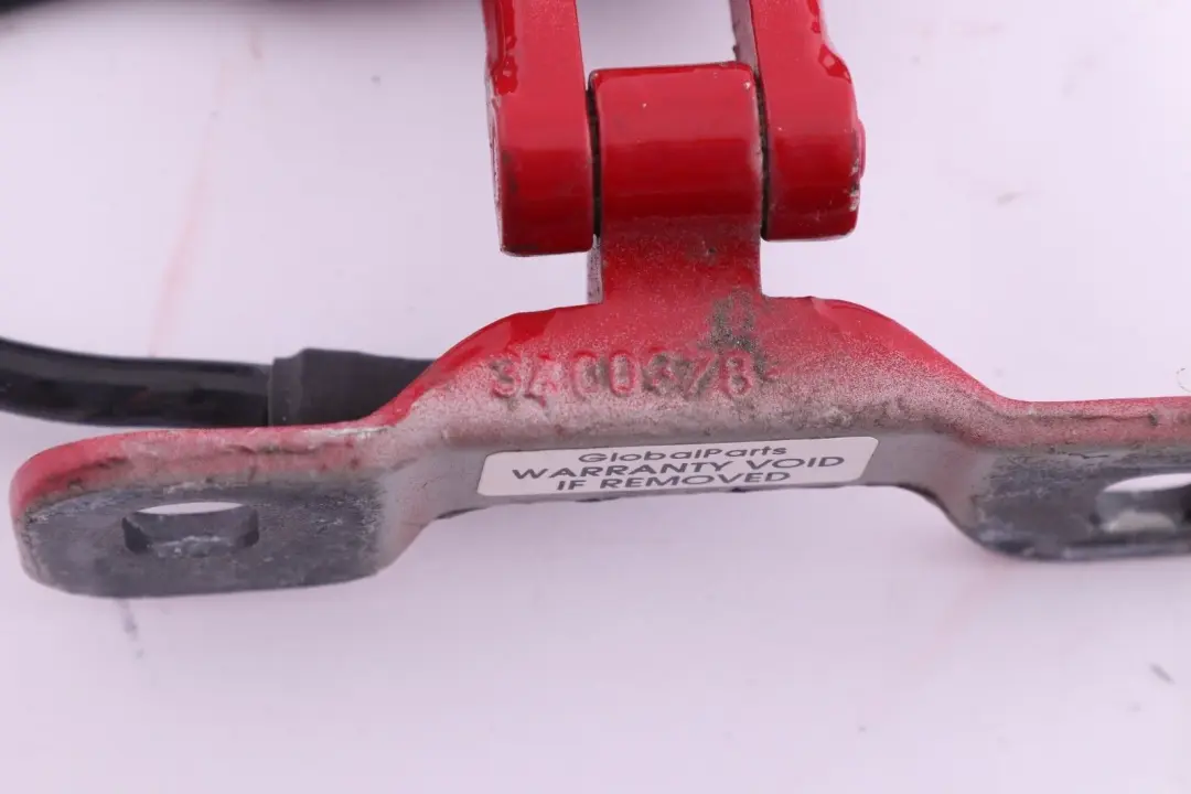 Boot Trunk Lid Tailgate Hinge Right O/S Karmesinrot Red to BMW X3 Series E83 with Part number 3400378 BMW X3 Series E83 Boot Trunk Lid Tailgate Hinge Right O/S Karmesinrot Red - SKU 3400378-KAR - Part number 3400378