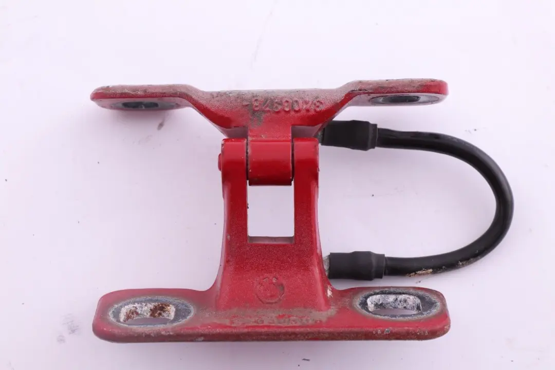 Boot Trunk Lid Tailgate Hinge Right O/S Karmesinrot Red to BMW X3 Series E83 with Part number 3400378 BMW X3 Series E83 Boot Trunk Lid Tailgate Hinge Right O/S Karmesinrot Red - SKU 3400378-KAR - Part number 3400378