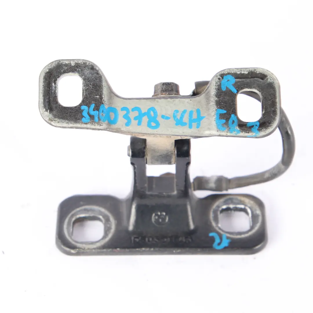 Boot Trunk Lid Tailgate Hinge Right Schwarz 2 Black 668 to BMW X3 E83 with Part number 3422368 BMW X3 E83 Boot Trunk Lid Tailgate Hinge Right Schwarz 2 Black 668 - SKU 3400378-SCH - Part number 3422368