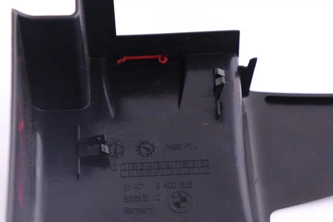 BMW X3 er E83 Abdeckung Gurtautomat Rechts Anthrazit Schwarz - SKU 3400512 - Teilenummer 3400512