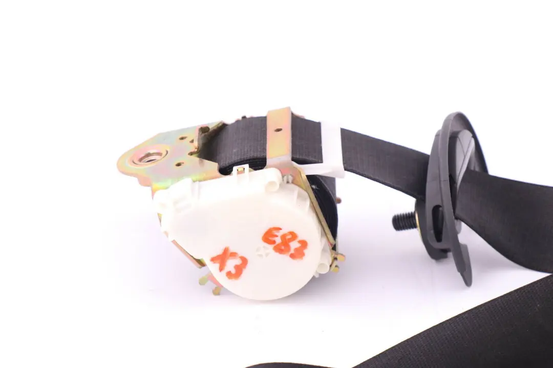 Front Left Upper Safety Seat Belt Force Limiter N/S to BMW X3 E83 with Part number 3400711 BMW X3 E83 Front Left Upper Safety Seat Belt Force Limiter N/S - SKU 3400711 - Part number 3400711
