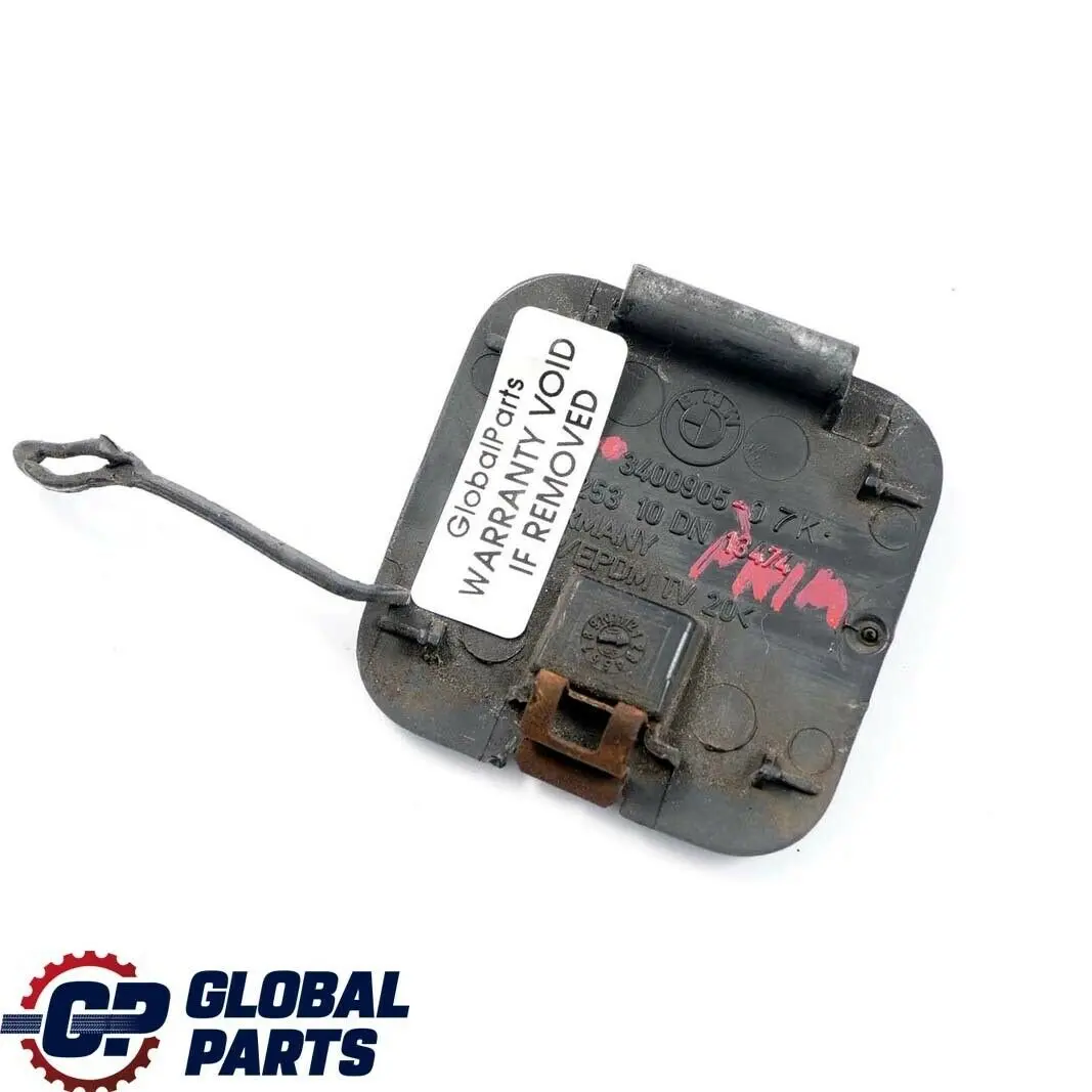 Flap Towing Eye Finisher Front Bumper Black Primed to BMW X3 Series E83 with Part number 3400905 BMW X3 Series E83 Flap Towing Eye Finisher Front Bumper Black Primed - SKU 3400905-PRIM - Part number 3400905