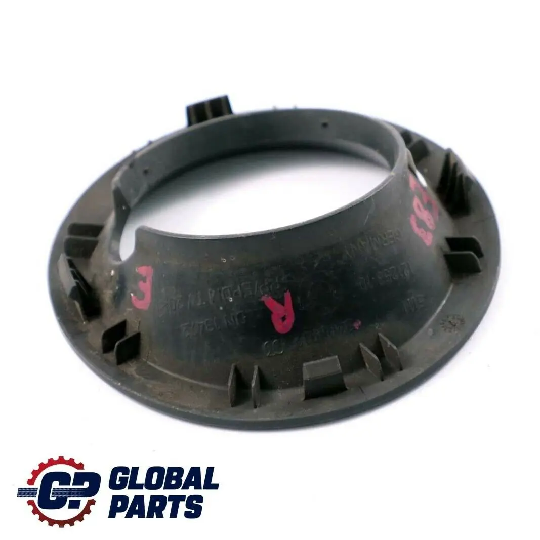 BMW X3 E83 Paraurti Anteriore Anello Fendinebbia Copertura Destra Nero - SKU 3400912 - Numero di parte 3400912