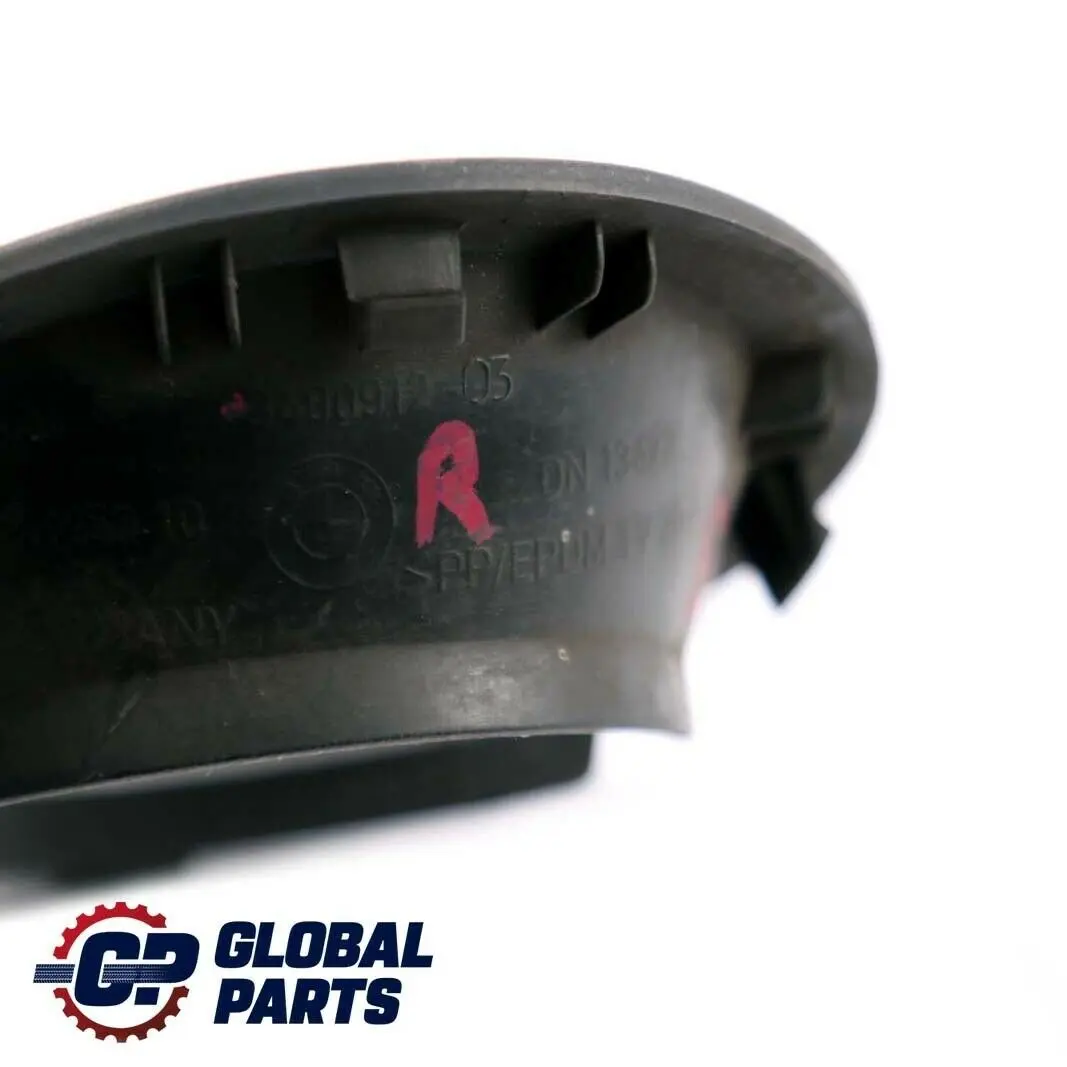 BMW X3 E83 Front Bumper Fog Light Ring Cover Right O/S Black - SKU 3400912 - Part number 3400912