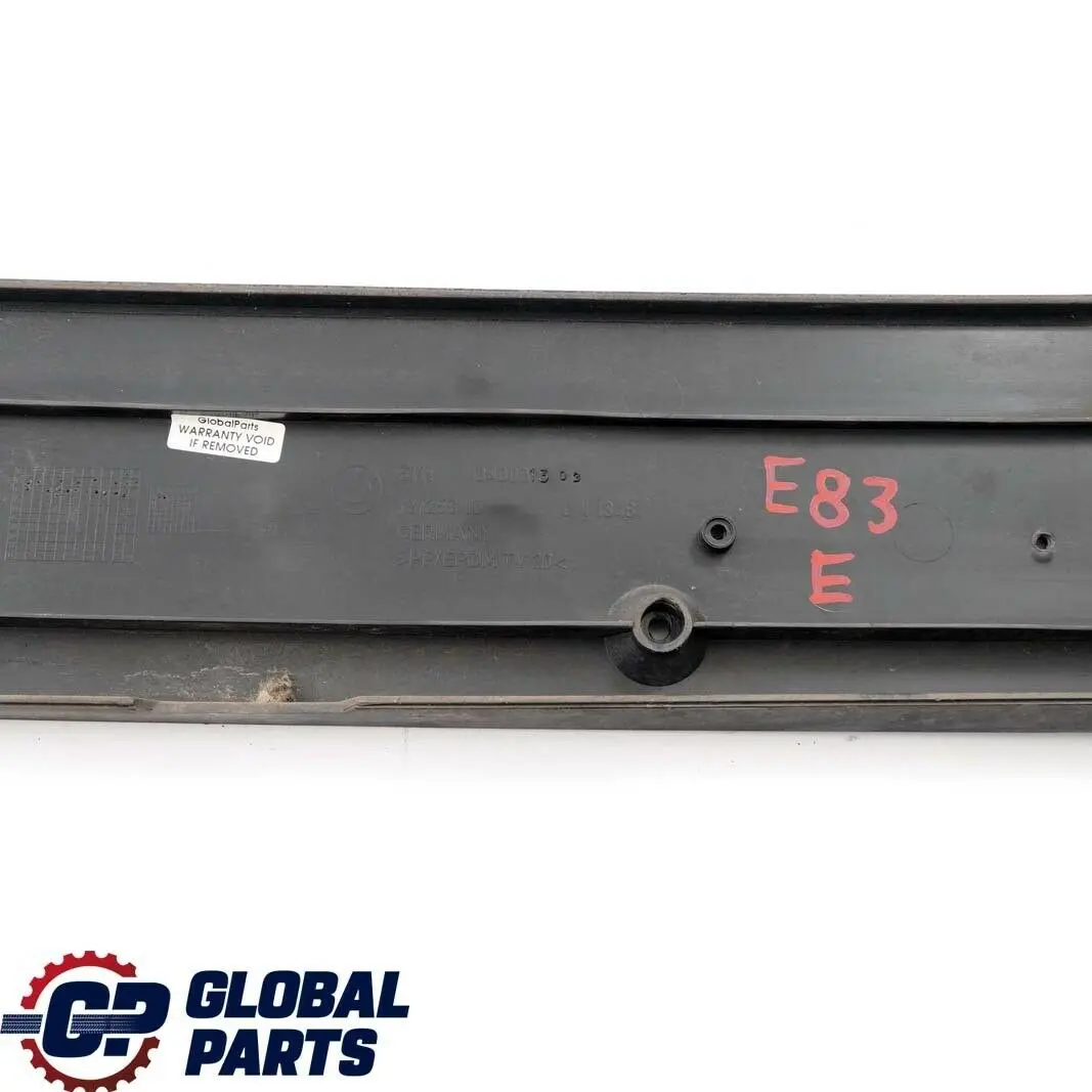 BMW X3 er E83 E83 LCI Vordere Stoßstange / Unterlage für Kennzeichen - SKU 3400913 - Teilenummer 3400913