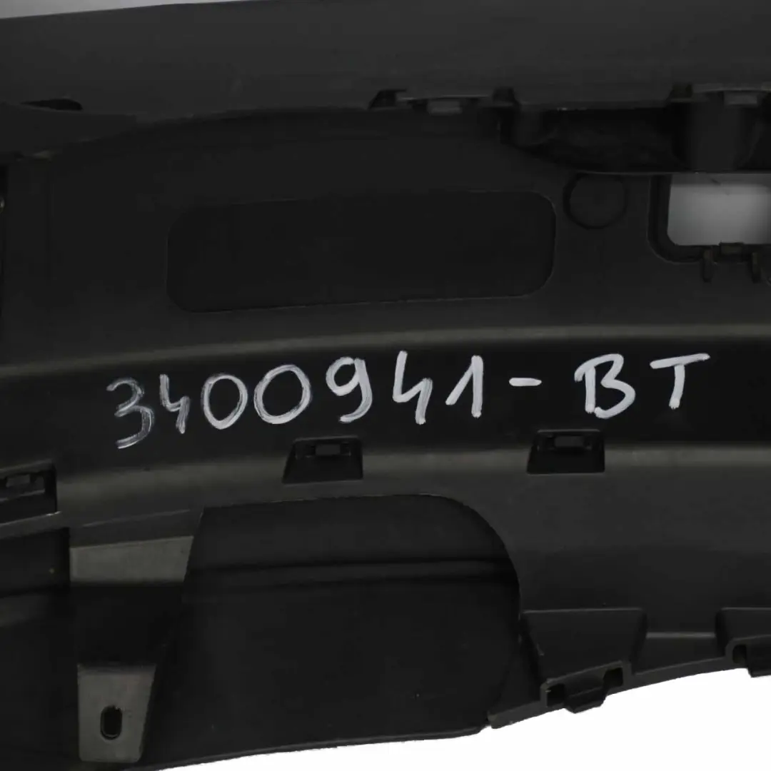 Complete Rear Bumper Trim Panel PDC Black Textured Primed to BMW X3 E83 with Part number 3400941 BMW X3 E83 Complete Rear Bumper Trim Panel PDC Black Textured Primed - SKU 3400941-BT - Part number 3400941