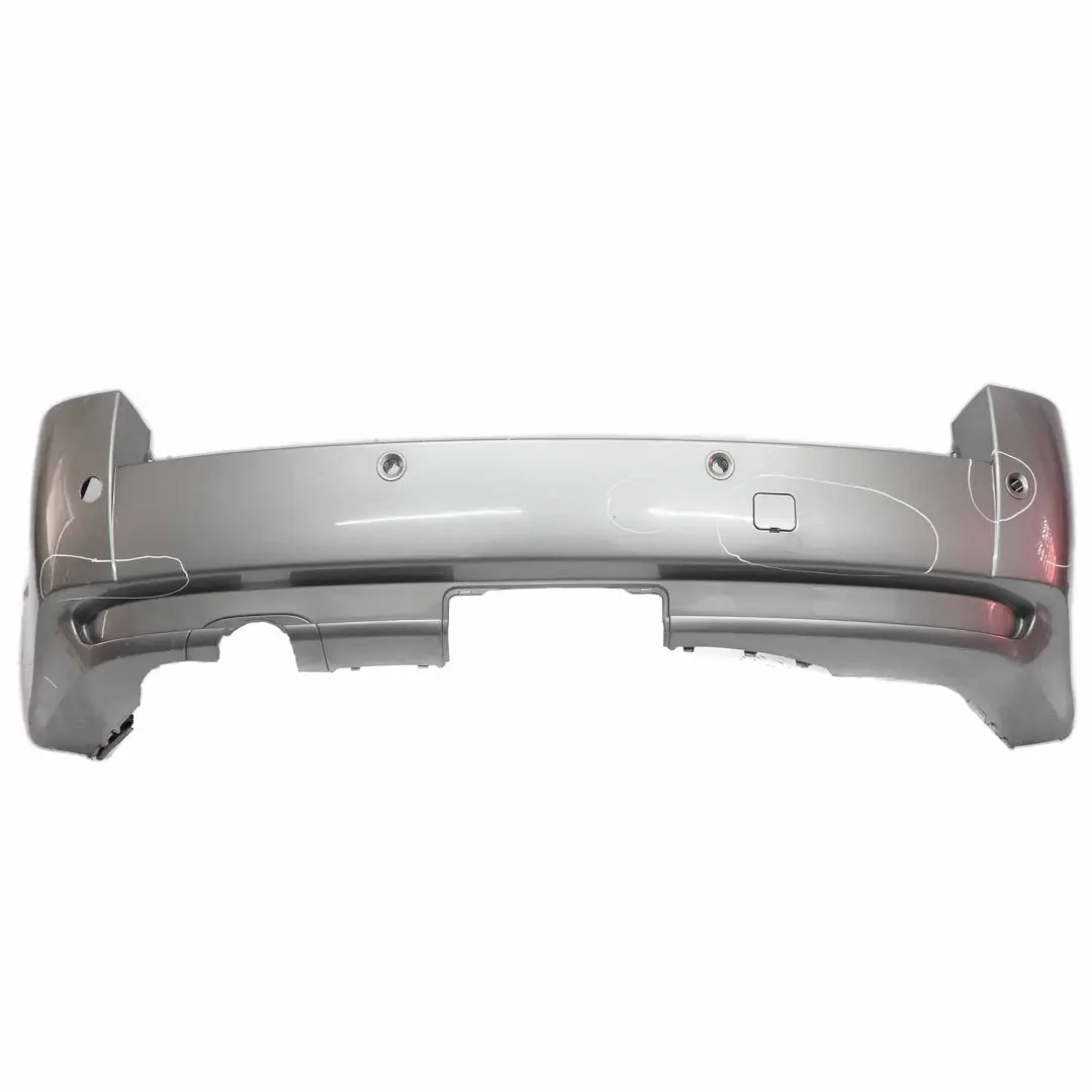 Bumper BMW X3 E83 Complete Trim Panel PDC Silbergrau Grey Metallic - A08 to Rear with Part number 3400941 Rear Bumper BMW X3 E83 Complete Trim Panel PDC Silbergrau Grey Metallic - A08 - SKU 3400941-SBG - Part number 3400941