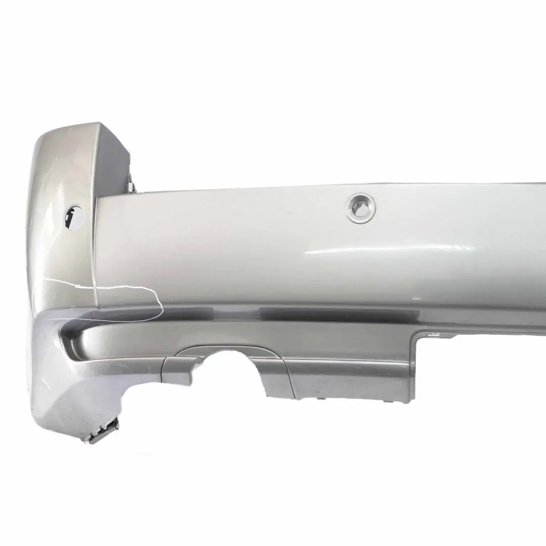 Bumper BMW X3 E83 Complete Trim Panel PDC Silbergrau Grey Metallic - A08 to Rear with Part number 3400941 Rear Bumper BMW X3 E83 Complete Trim Panel PDC Silbergrau Grey Metallic - A08 - SKU 3400941-SBG - Part number 3400941