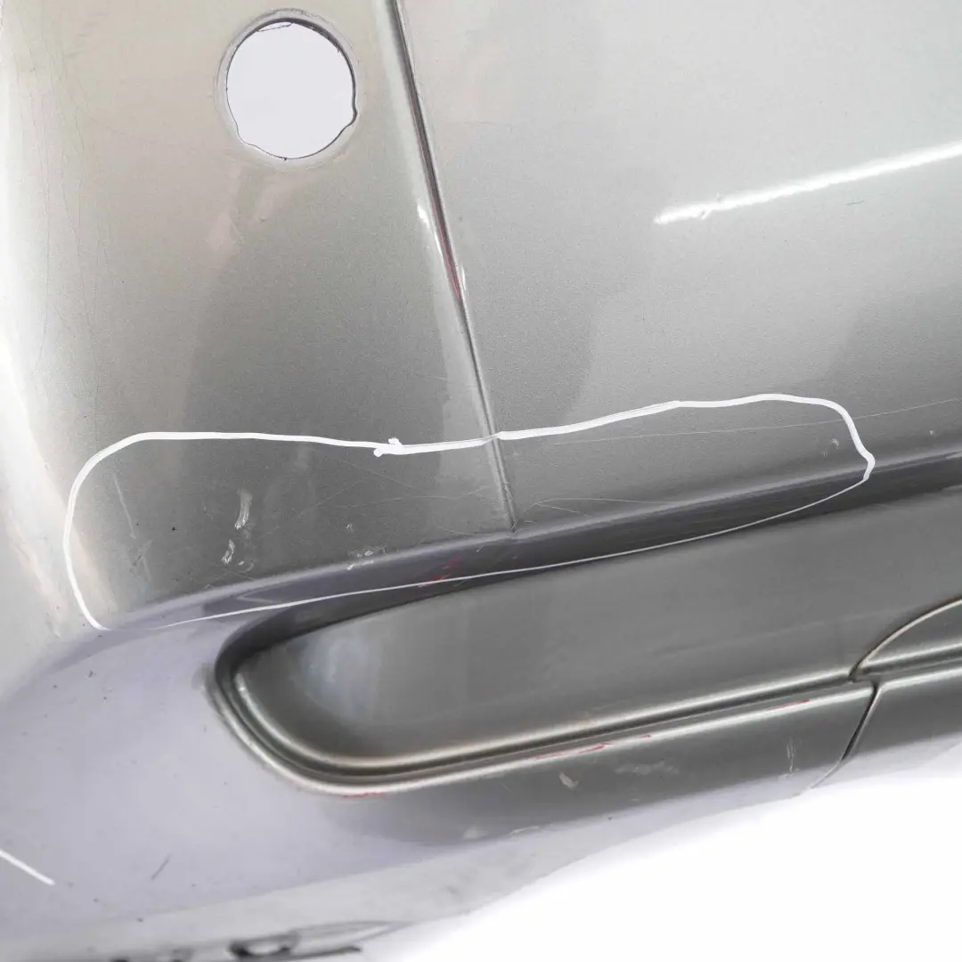 Rear Bumper BMW X3 E83 Complete Trim Panel PDC Silbergrau Grey Metallic - A08 - SKU 3400941-SBG - Part number 3400941